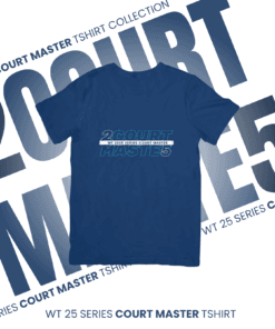 WT 25 SERIES COURT MASTER T-SHIRT (STRING EDITION BLUE)