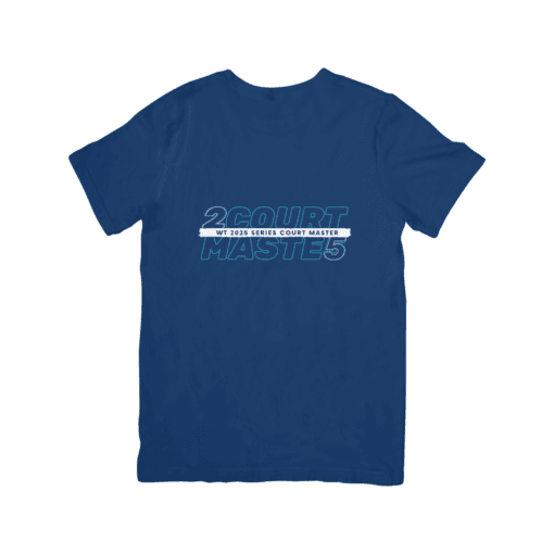 WT 25 SERIES COURT MASTER T-SHIRT (OFFICIAL WT25) - Image 2